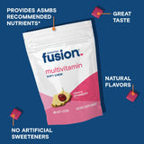 Rituel quotidien avec Bariatric Fusion gommes masticables faciles à prendre