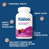 Bariatric Fusion flacon de 120 comprimés, compte d'un mois pratique.