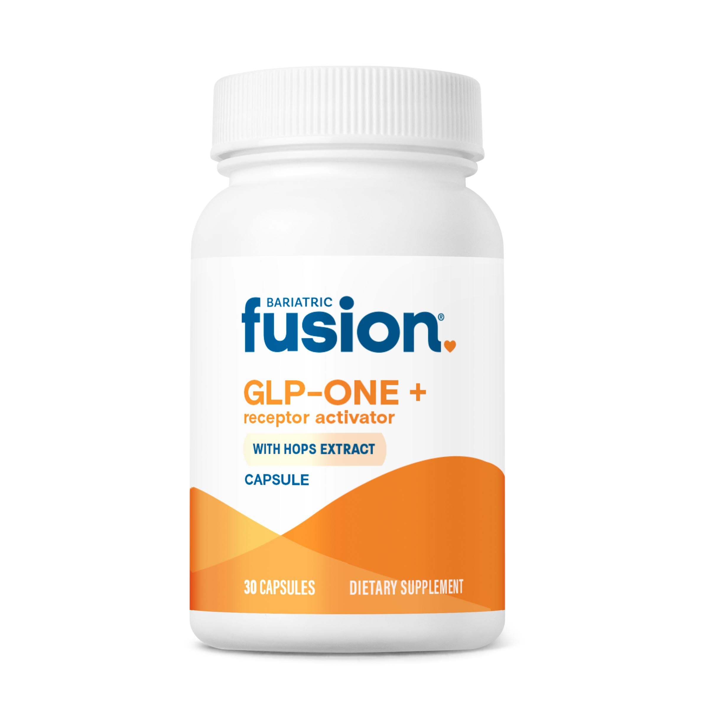 Bariatric Fusion GLP-1 Plus, bouteille, soutien à la satiété après le repas.