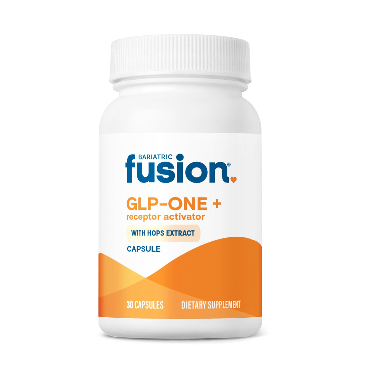 Bariatric Fusion GLP-1 Plus, bouteille, soutien à la satiété après le repas.
