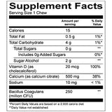 Utilisation quotidienne simple avec BariatricPal Calcium Citrate