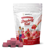 BariatricPal Sugar-Free Calcium Citrate Soft Chews Strawberry Twist, emballage pratique