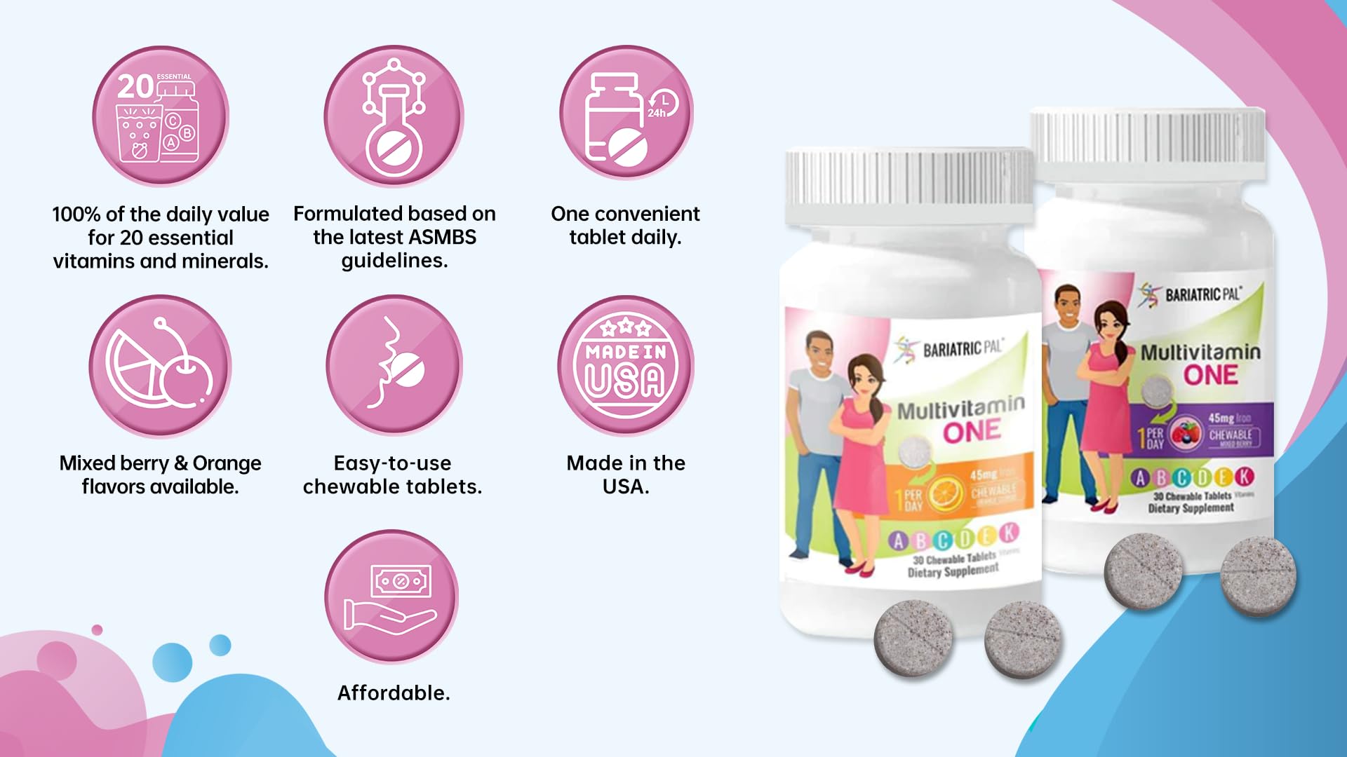 Usine fabriquant BariatricPal ONE, conforme aux normes cGMP et audits NSF.