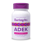 Barimelts ADEK, tablettes fondantes sans sucre, faciles à consommer après une chirurgie.
