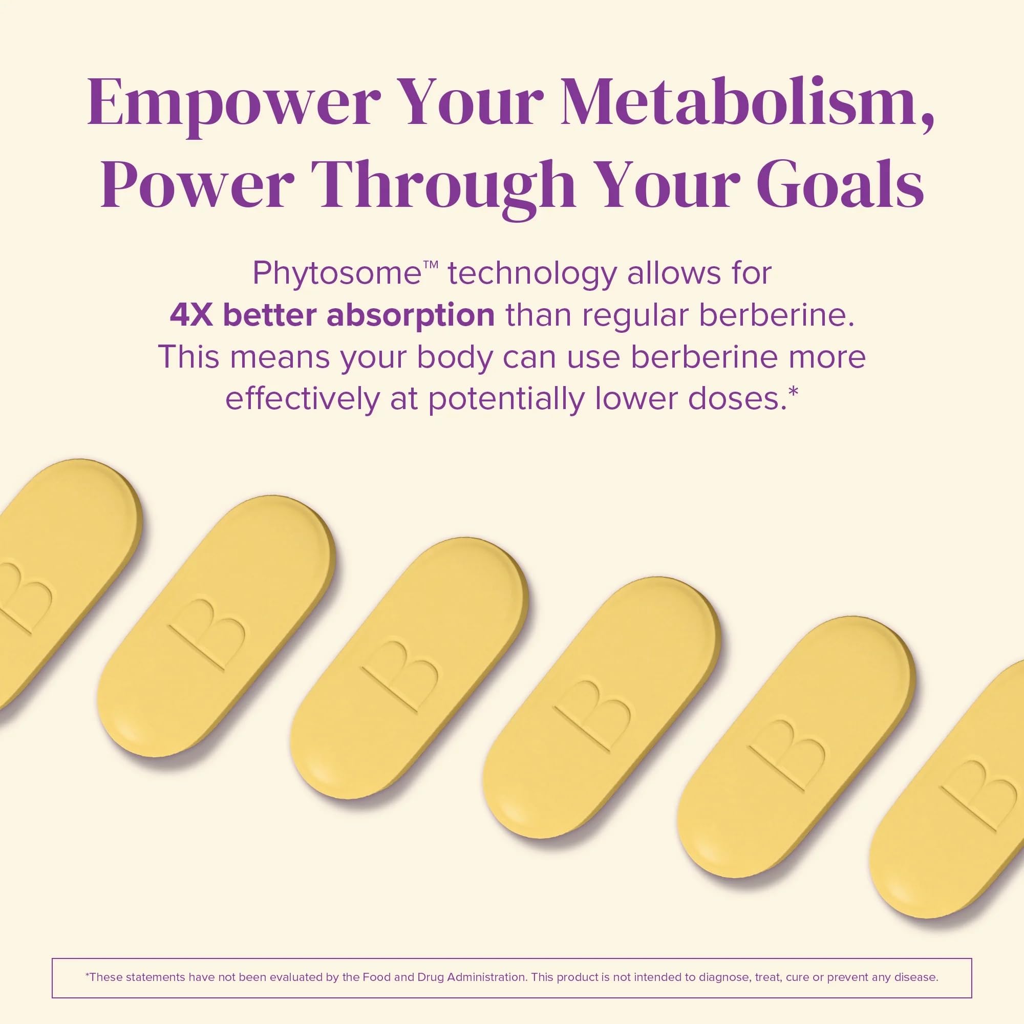 Barimelts Berberine Phytosome dose souple, caplets pratiques