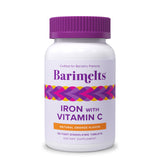 Barimelts Fer et Vitamine C: tablettes fondantes orange, soutien nutritionnel post-bariatique.
