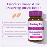 Zoom sur les caplets Barimelts, texture lisse et dosage clair.