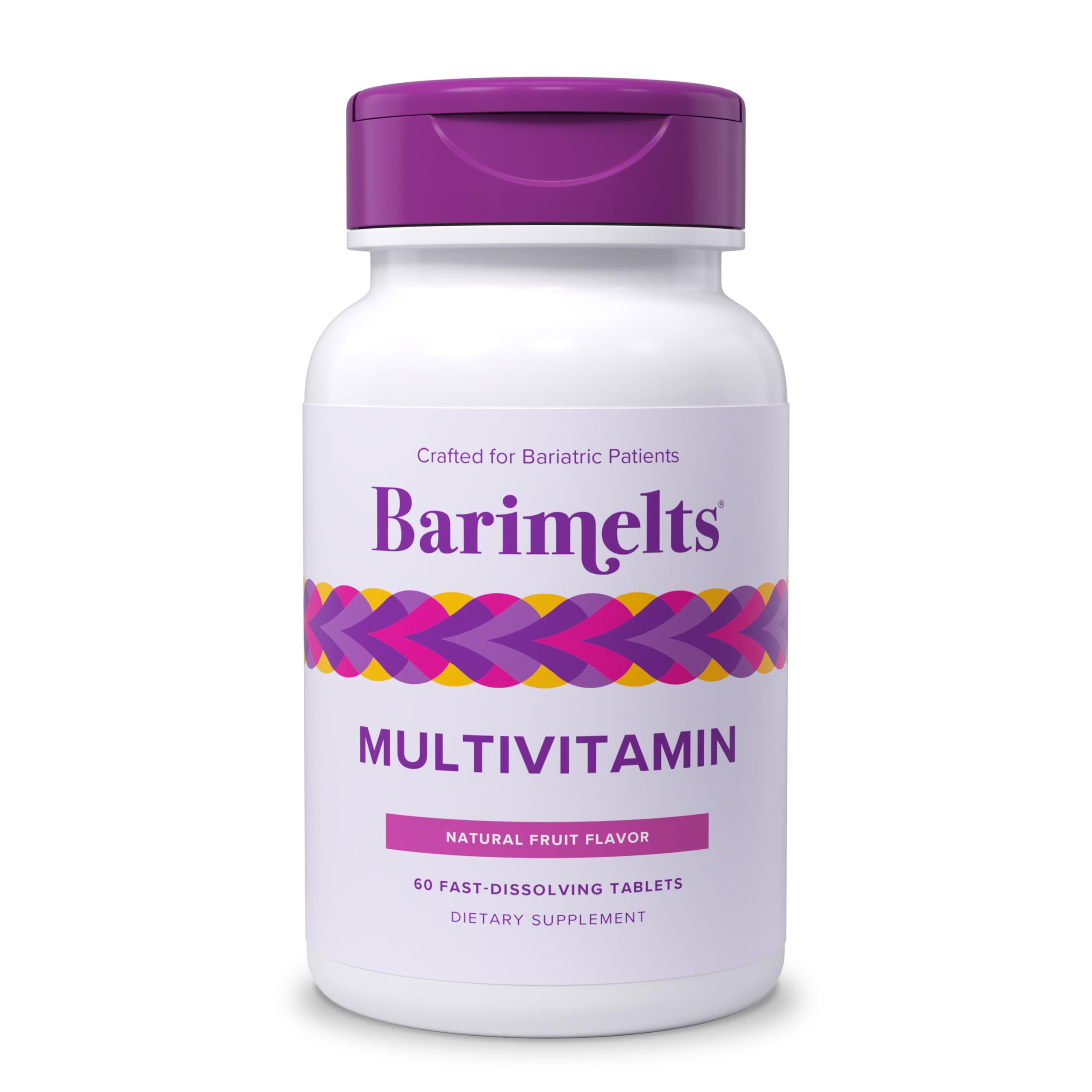 Barimelts multivitamine : flacon-tablettes à dissolution rapide au goût fruit naturel
