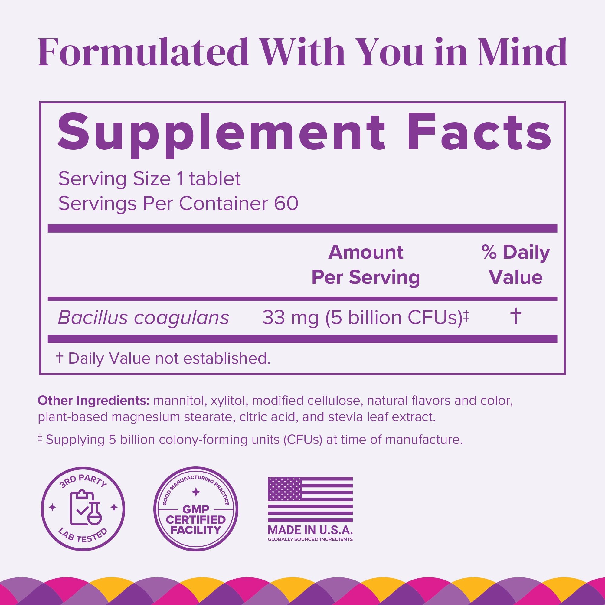 Barimelts Probiotic – comprimés fondants cerise, goût naturel, prise rapide