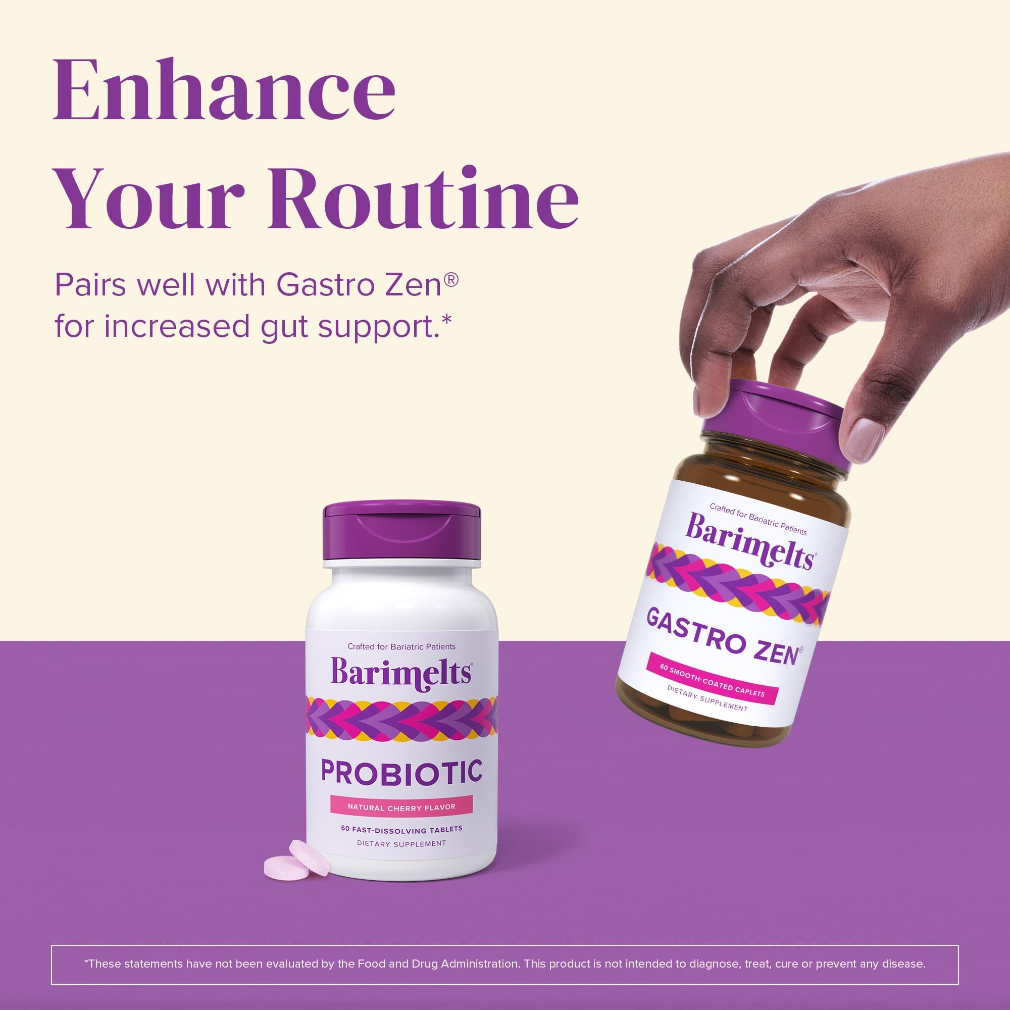 Barimelts Probiotic – sans sucre, gluten ni lactose pour divers régimes