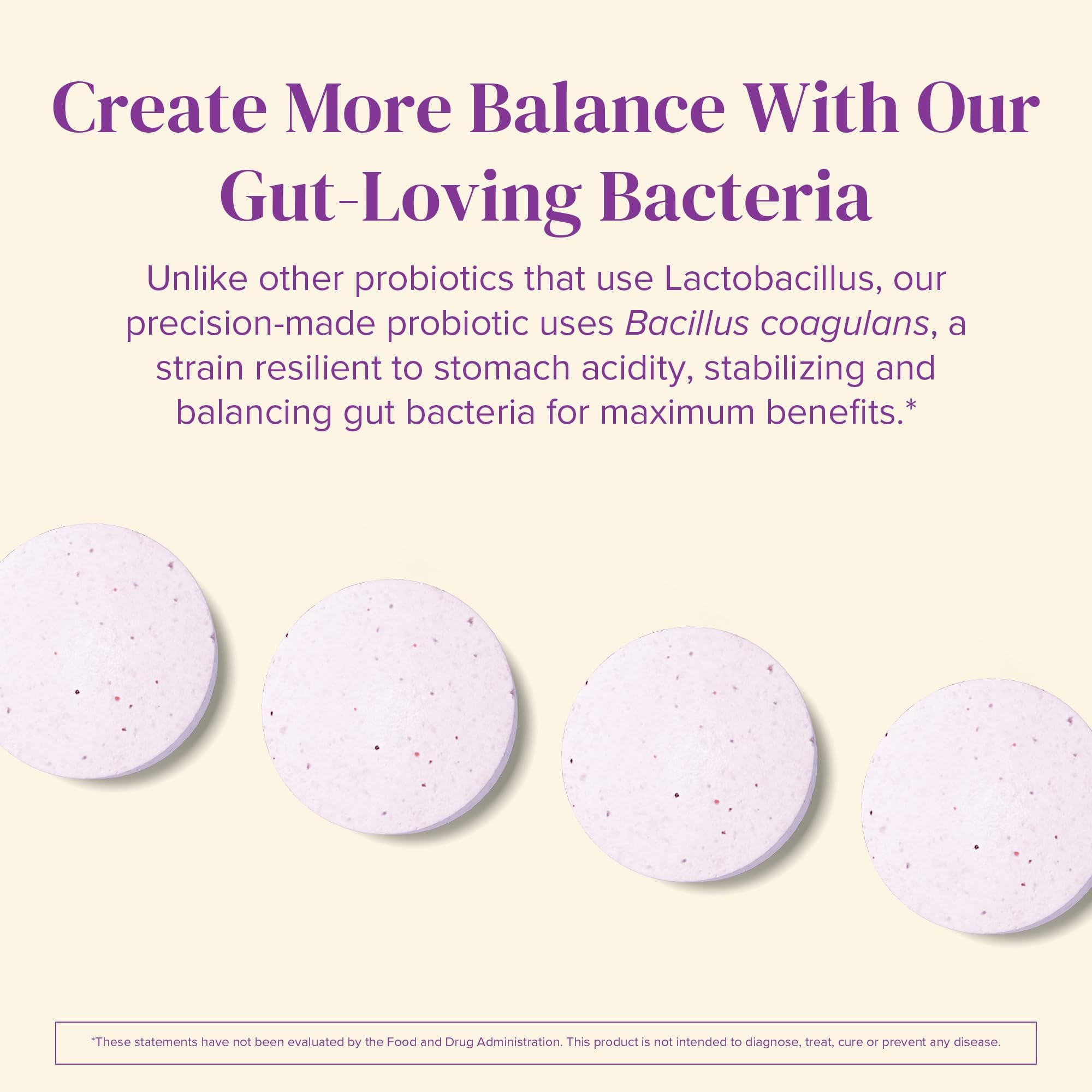 Barimelts Probiotic – tablettes fondantes faciles à prendre après le repas
