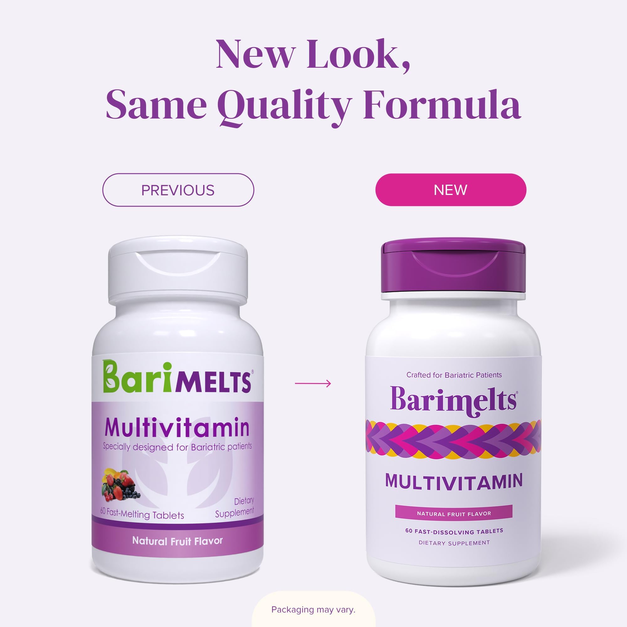 Barimelts format compact et dissolution rapide pour déplacement