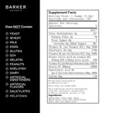 Bouteille Barker Wellness Co GUMMIES B-Complex cerise, format pratique à emporter.