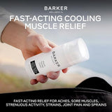 Texture onctueuse de la crème Barker Wellness favorisant l'absorption rapide.