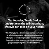 Utilisation quotidienne avec Barker Wellness pour récupération et bien-être corporel.