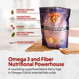 Mélange citrouille Barlean's Digestive Seed Blend idéal pour muffins et paillettes nutritionnelles.