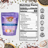 Smoothie nutritif avec Barlean's Digestive Seed Blend, mélange facile à intégrer.