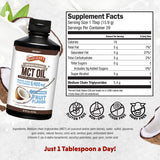 Barlean's MCT – émulsion crémeuse versée dans une tasse de café pour énergie durable.