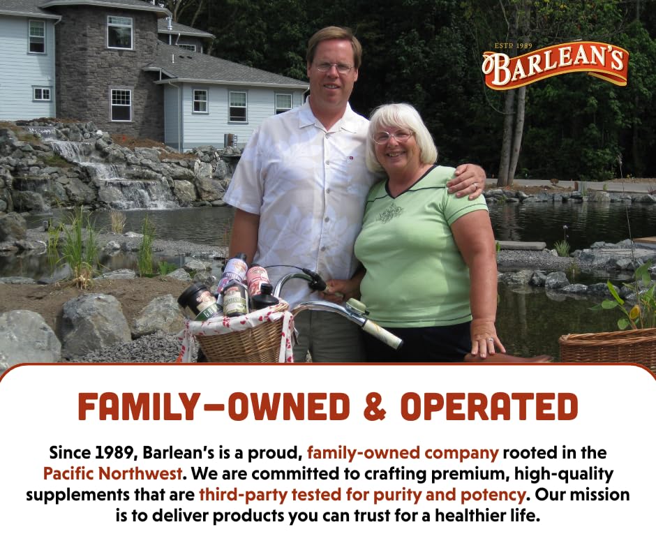 Barlean's Omega3 fabrication USA, contrôle de qualité et traçabilité