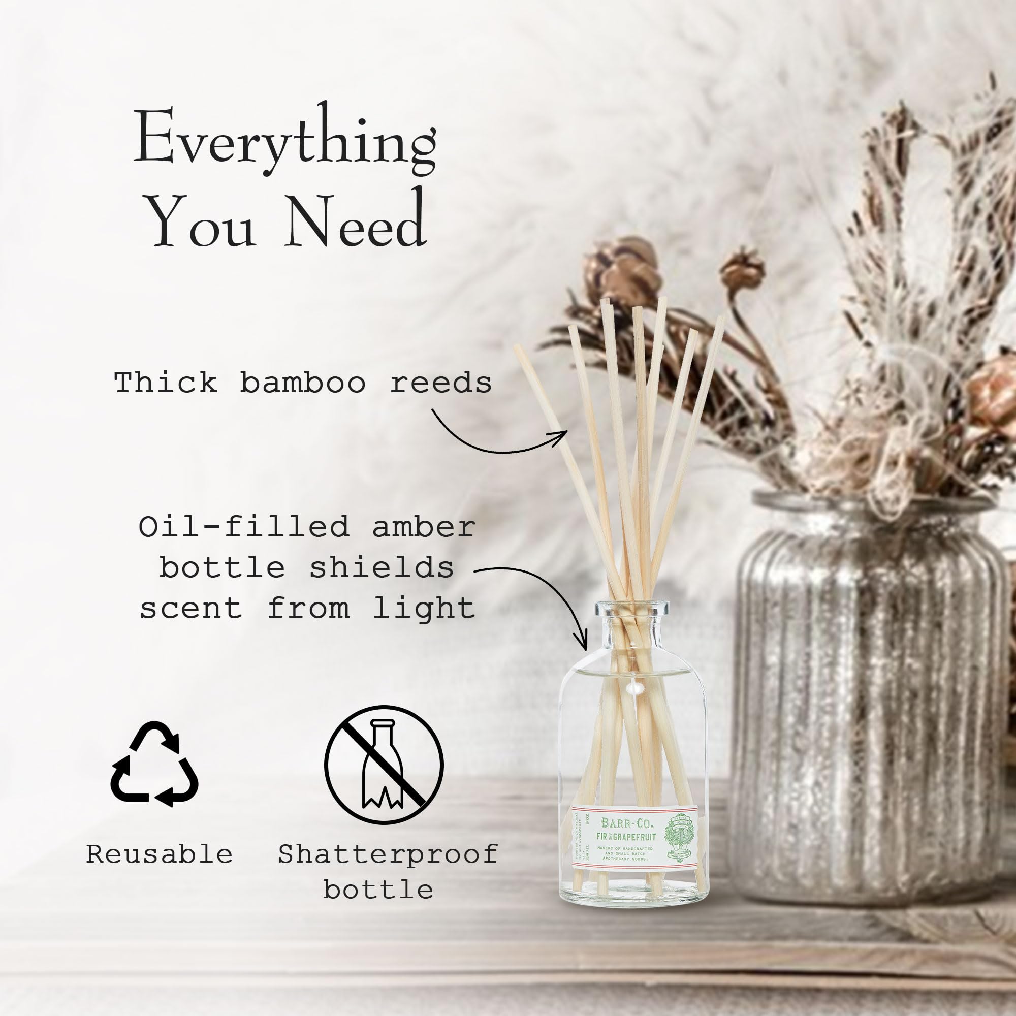 BARR-CO huile naturelle: parfum frais et authentique.