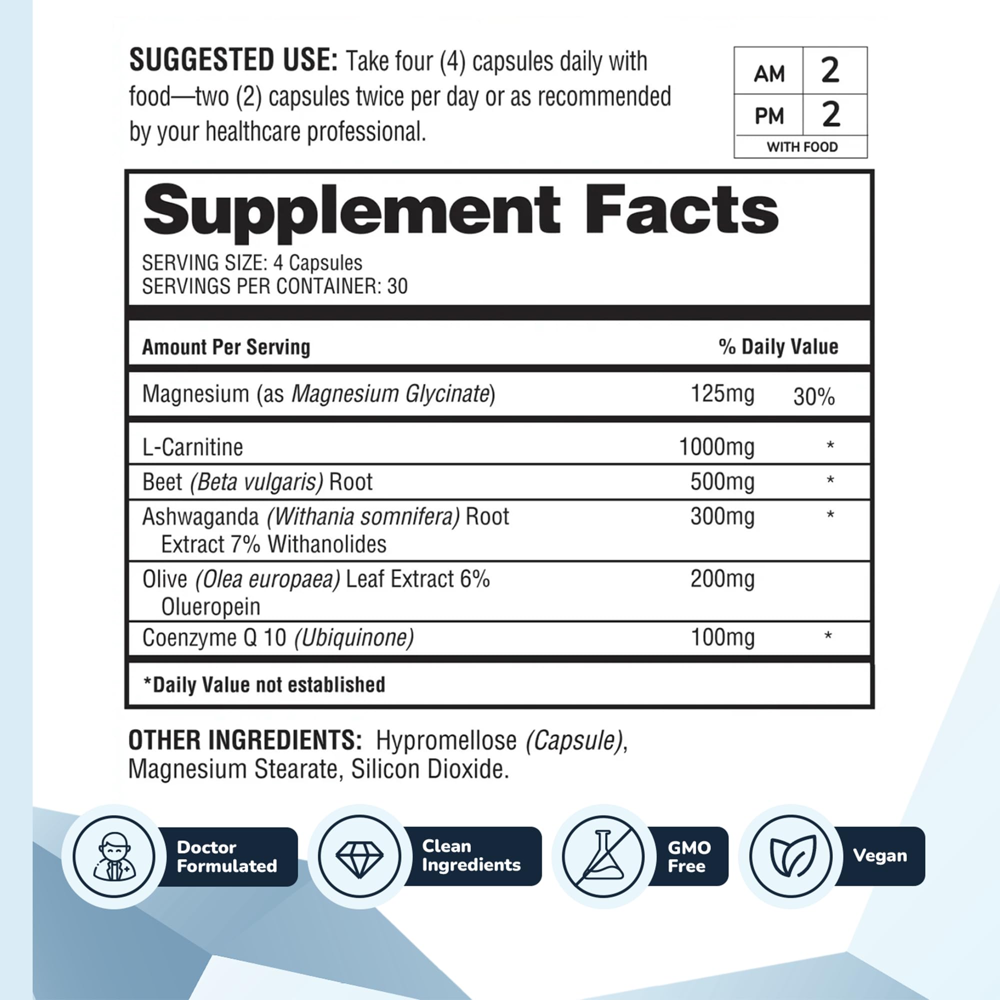 Barton Nutrition Ashwagandha-puissance-capules: gélules pour soutenir la gestion du stress