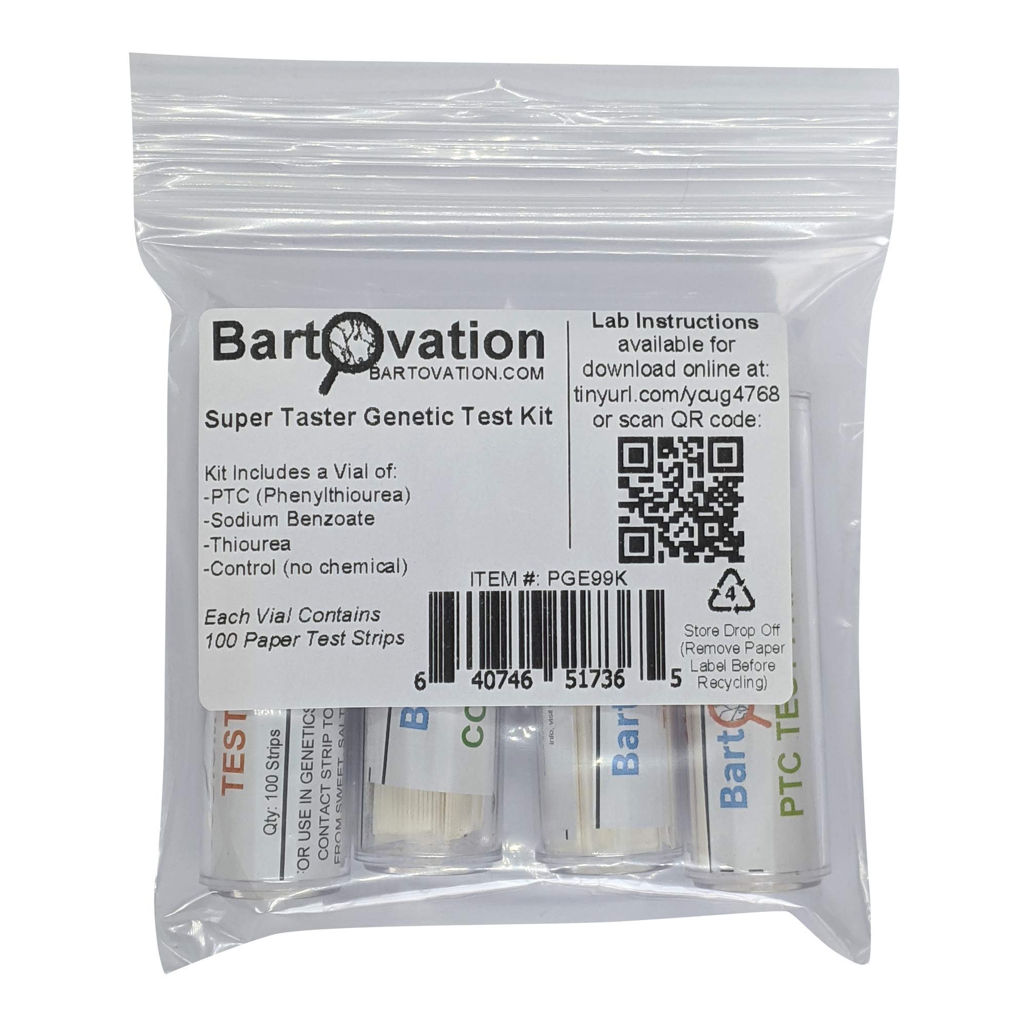 Kit éducatif Bartovation – matériel pédagogique pour explorer génétique et saveurs.