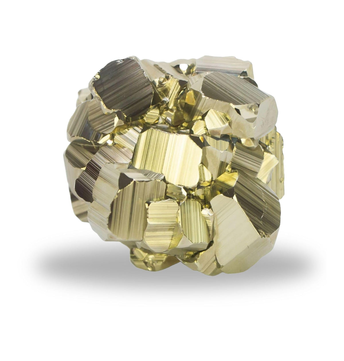 Bartra Product Pyrite: cube pour collection et décoration élégante