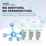 BASE LABORATORIES solution saline 3% concentration élevée pour inhalation