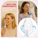 BASE LABORATORIES nébuliseur manuel avec saline 7% pour thérapies respiratoires.
