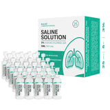 BASE LABORATORIES flacons saline 3% pour nébulisateur, pratique pour inhalation à domicile