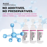 BASE LABORATORIES utilisation nasale et inhalation avec solution saline 7%.