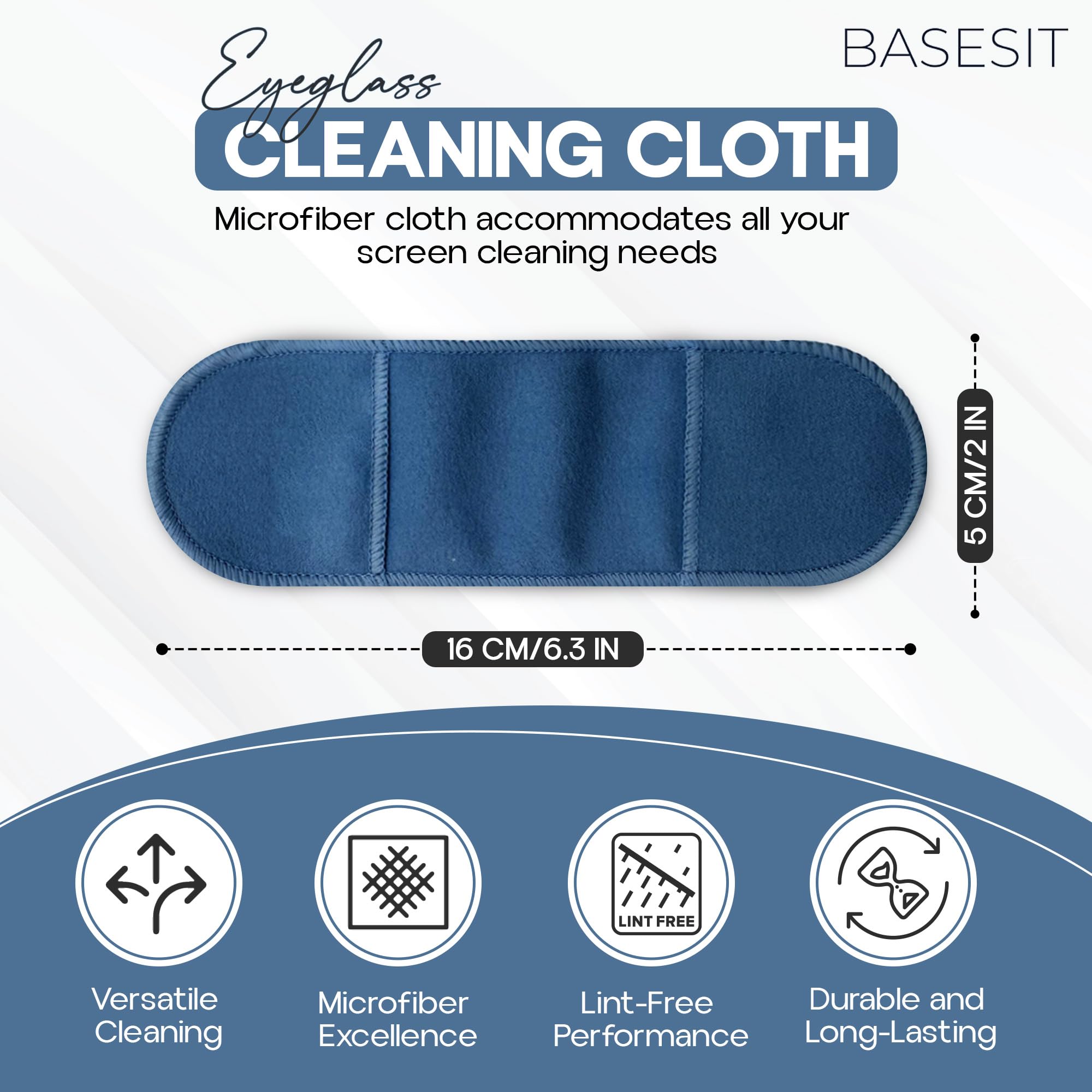 Basesit chiffon-lunettes jaune: nettoyage efficace sans peluches.
