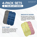 Basesit microfibre-excellence lunettes: dépoussiérage sans rayures.