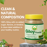 Préparation kadha avec Giloy, infusion chaude rapide