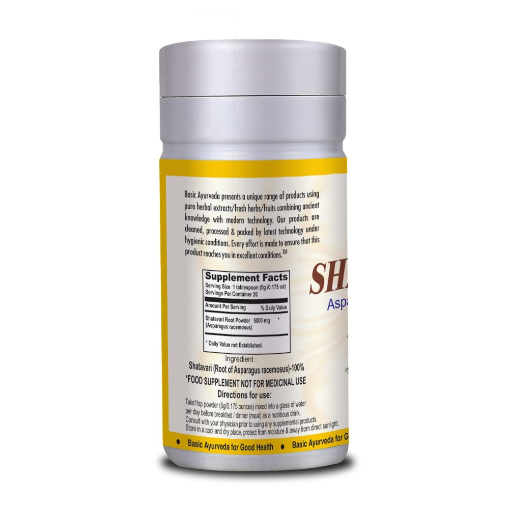 Shatavari poudre avec dose fournie, facilité d’utilisation quotidienne.