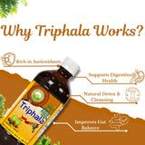 Basic Ayurveda Triphala Juice: sans sucre ajouté pour une option naturelle.