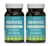 Basic Brands Alpha Lipoic Acid 200mg : bouteille prête à consommer pour soutenir l'énergie.