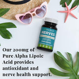 Basic Brands Alpha Lipoic Acid 200mg : gélules faciles à avaler au quotidien.