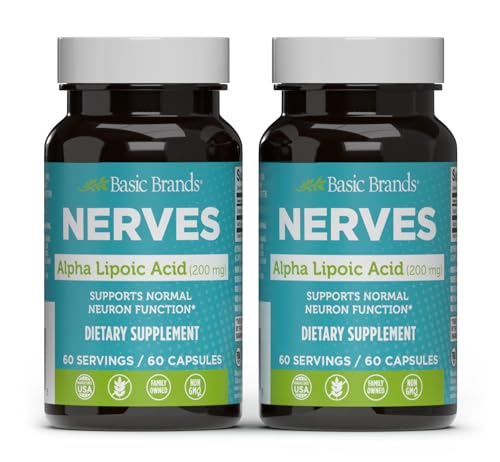 Basic Brands Alpha Lipoic Acid 200mg : routine journalière facilitée pour la vitalité.