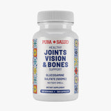 Pura Salud Pureflex Glucosamine Sulfate: bouteille de 120 gélules pour joints flexibles et mobilité.