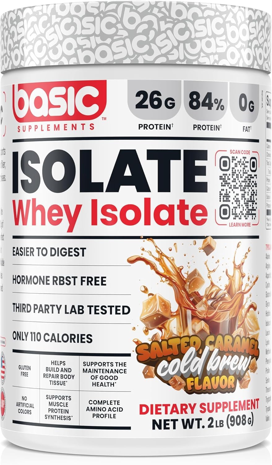 BASIC SUPPLEMENTS isolat protéine lactosérum, dose facile récupération