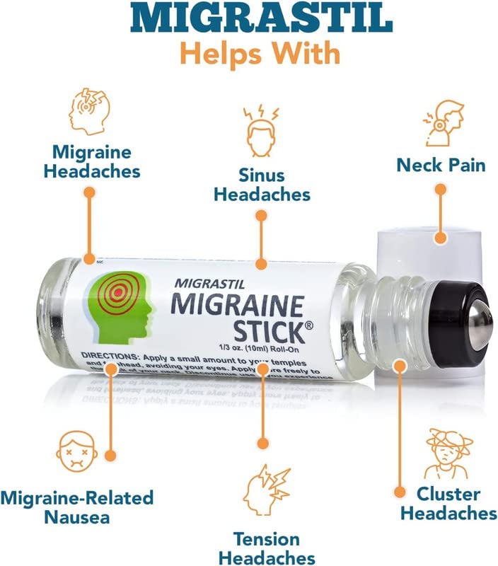Parfum menthe-lavande du Migraine Stick apaisant l’esprit.