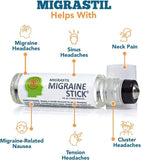 Parfum menthe-lavande du Migraine Stick apaisant l’esprit.