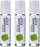 Basic Vigor Migraine Stick sur les tempes pour un soulagement rapide.