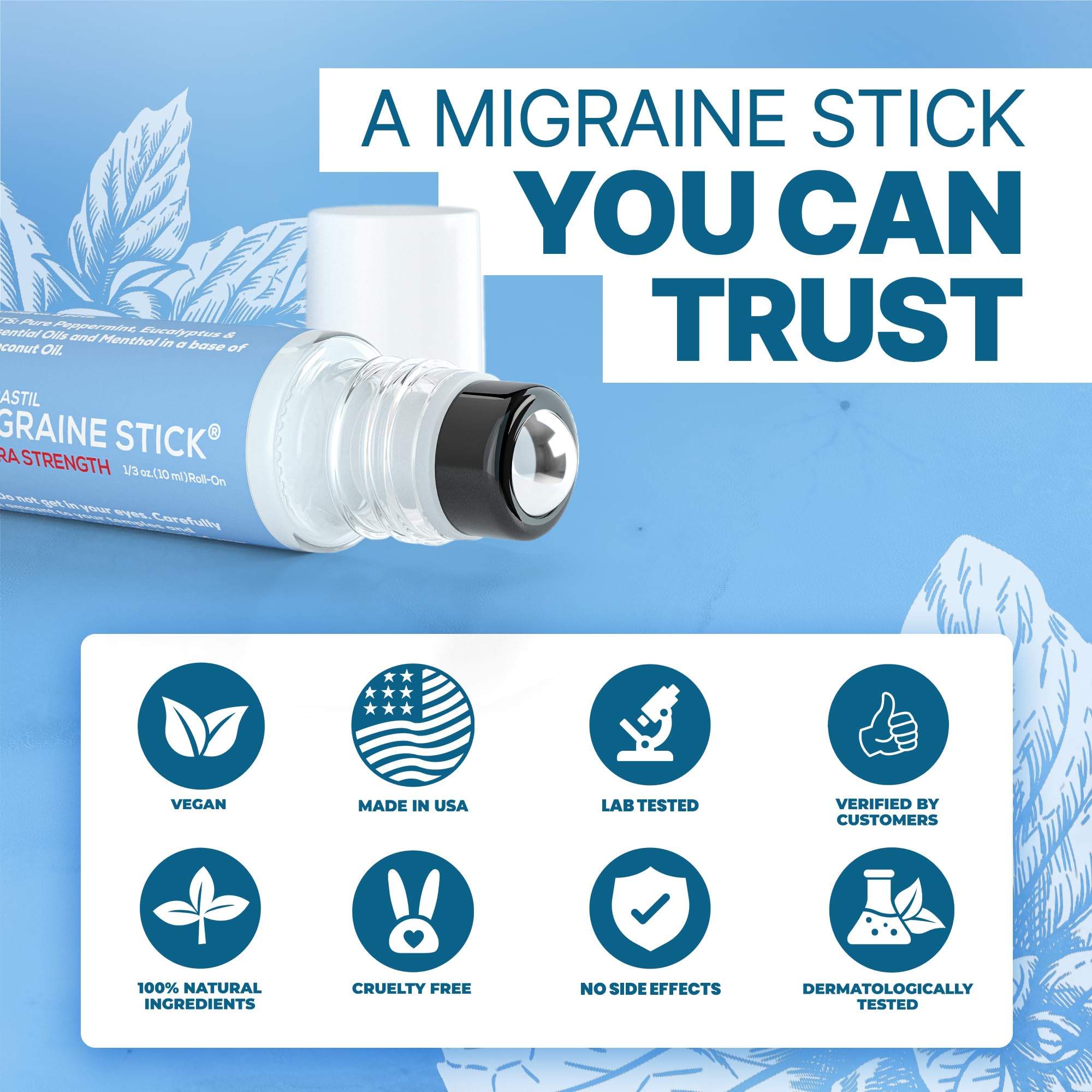 Basic Vigor Migrastil Roll-On format portable pour le quotidien