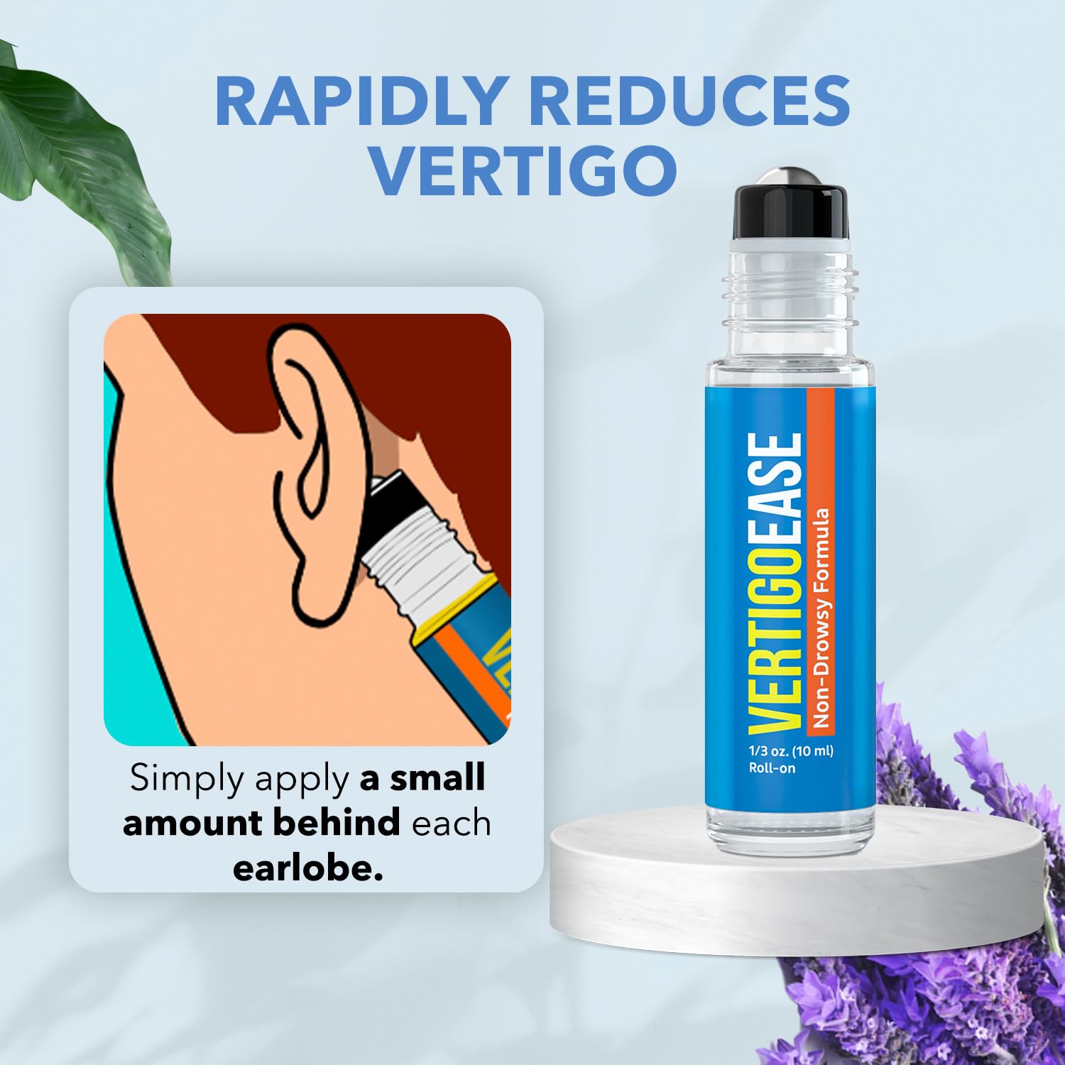 Basic Vigor Vertigo Ease Roll-On: format voyage compact idéal pour les déplacements