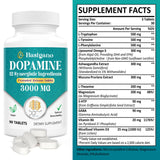 Basigano Dopamine comprimés: dosage pratique pour l'énergie.