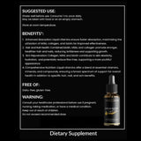 Gro & Glow formule liquide : absorption rapide pour des résultats potentiels.