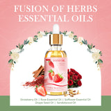 Huile yoni BASSI fraise, application douce pour confort intime au quotidien.