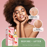 BASSI huile yoni fraise, rituel quotidien pour douceur intime.